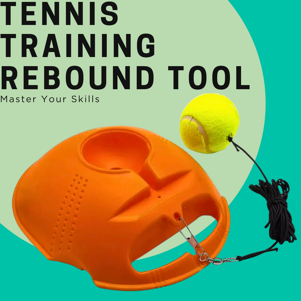 Tennis Rebound Training Tool - Solo Practice Trainer
