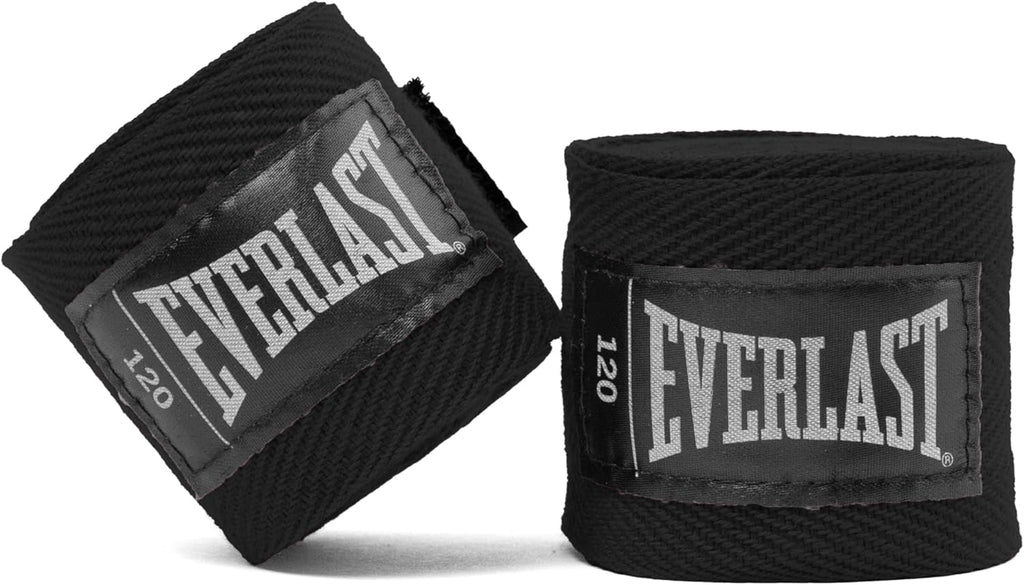 Core Hand Wraps Boxing Wraps for Boxing Gloves, Sparring Gloves, MMA & Kickboxing, Thumb Strap Hook & Loop, Stretch Cotton Blend - Authentic  Gear