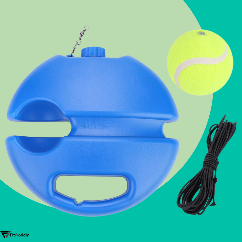 Tennis Base Trainer with Rebound Ball