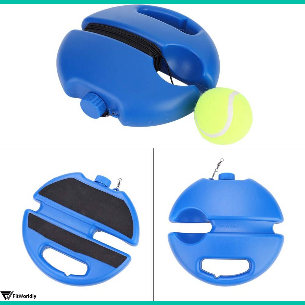 Tennis Base Trainer with Rebound Ball
