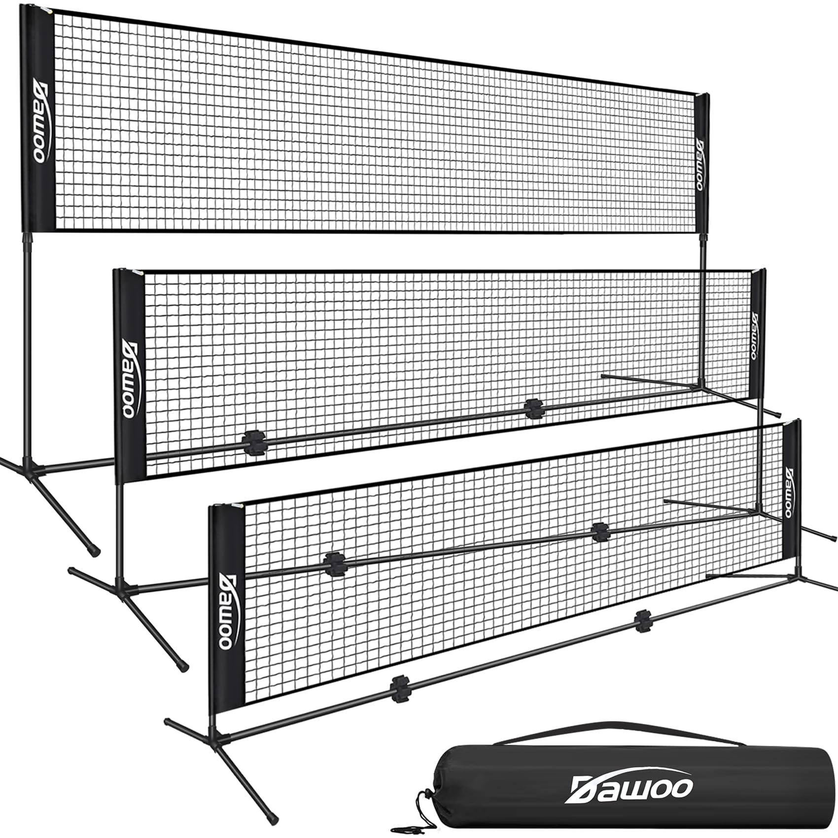 Portable 3M multi-sport net for tennis badminton and volleyball - FitWorldly