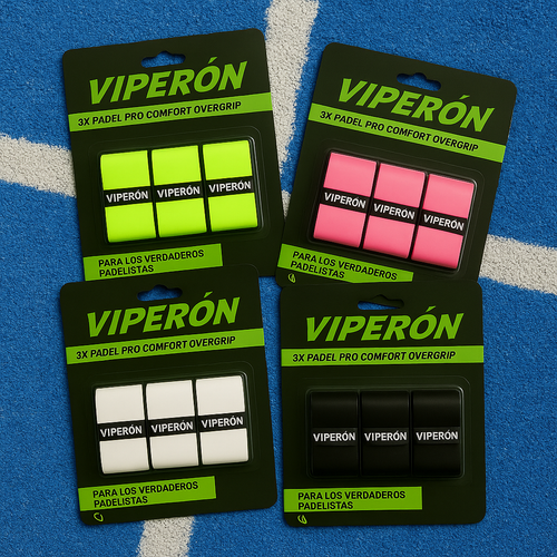 Padel Pro Comfort overgrip pack of 3 compatible with all padel rackets - FitWorldly