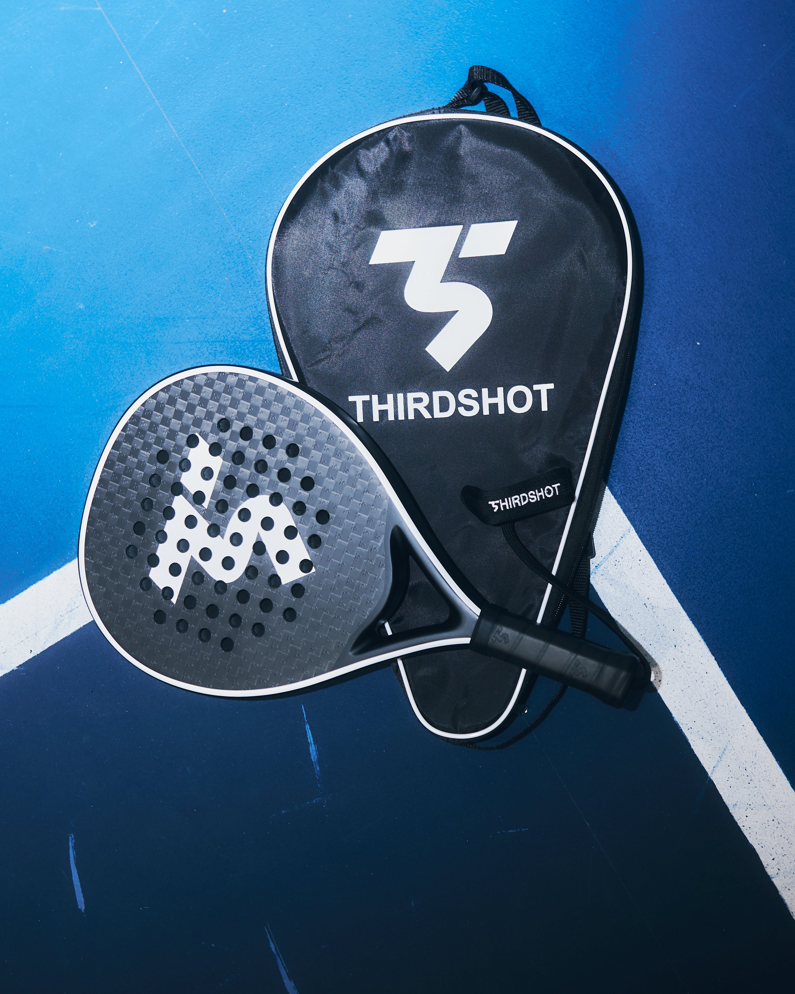12K Carbon Padel Racket + Bag — Professional UK Set