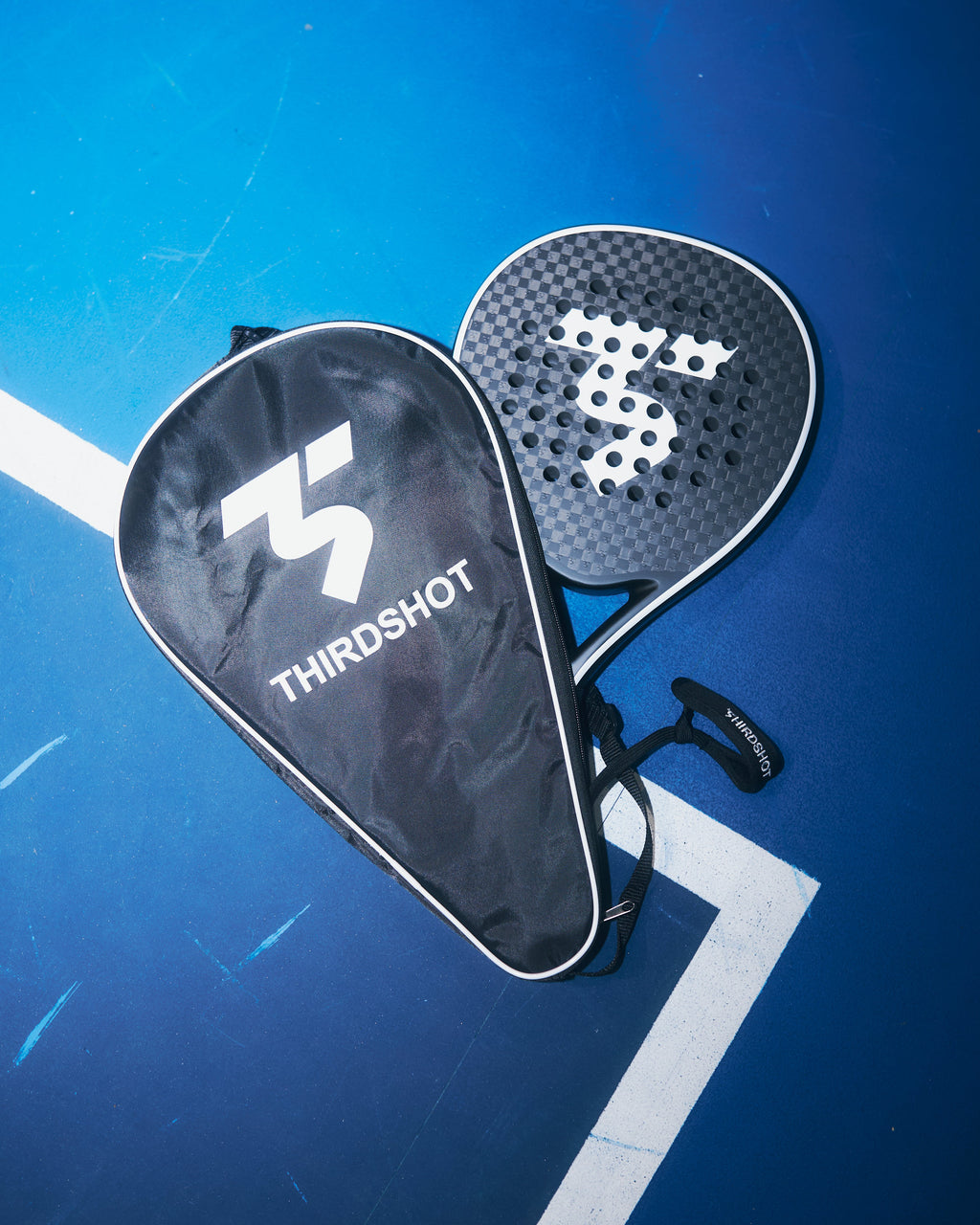 12K Carbon Padel Racket + Bag — Professional UK Set