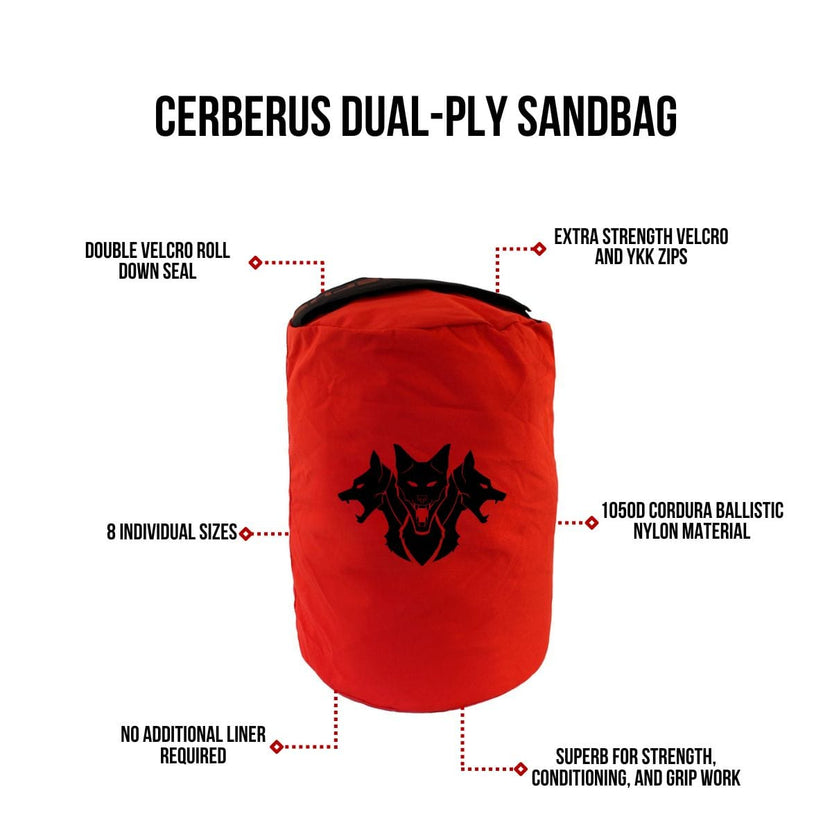 CERBERUS Dual-Ply Sandbag — Professional Strongman Training