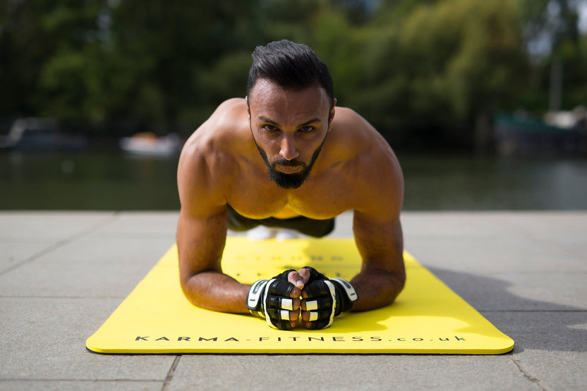 Extra Wide & Thick Exercise Mat — Home Gym Essential