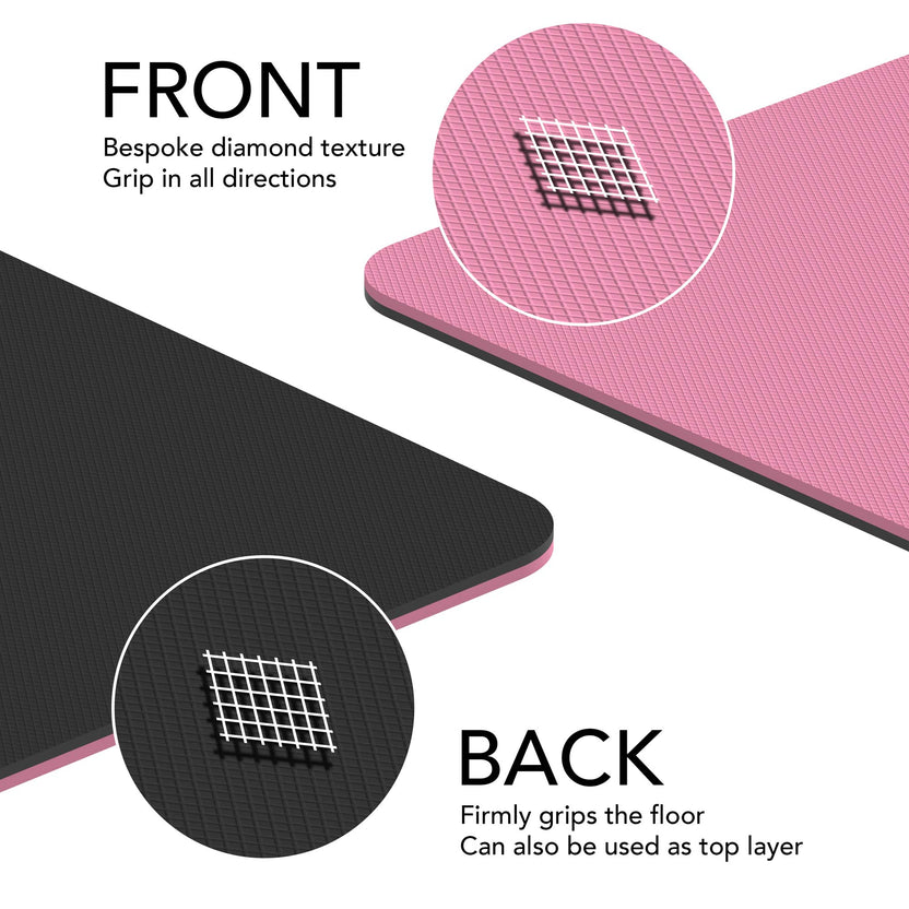 Extra Wide & Thick Exercise Mat — Home Gym Essential