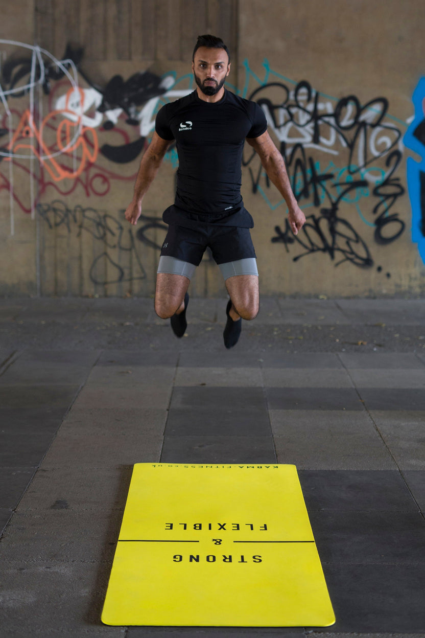 Extra Wide & Thick Exercise Mat — Home Gym Essential