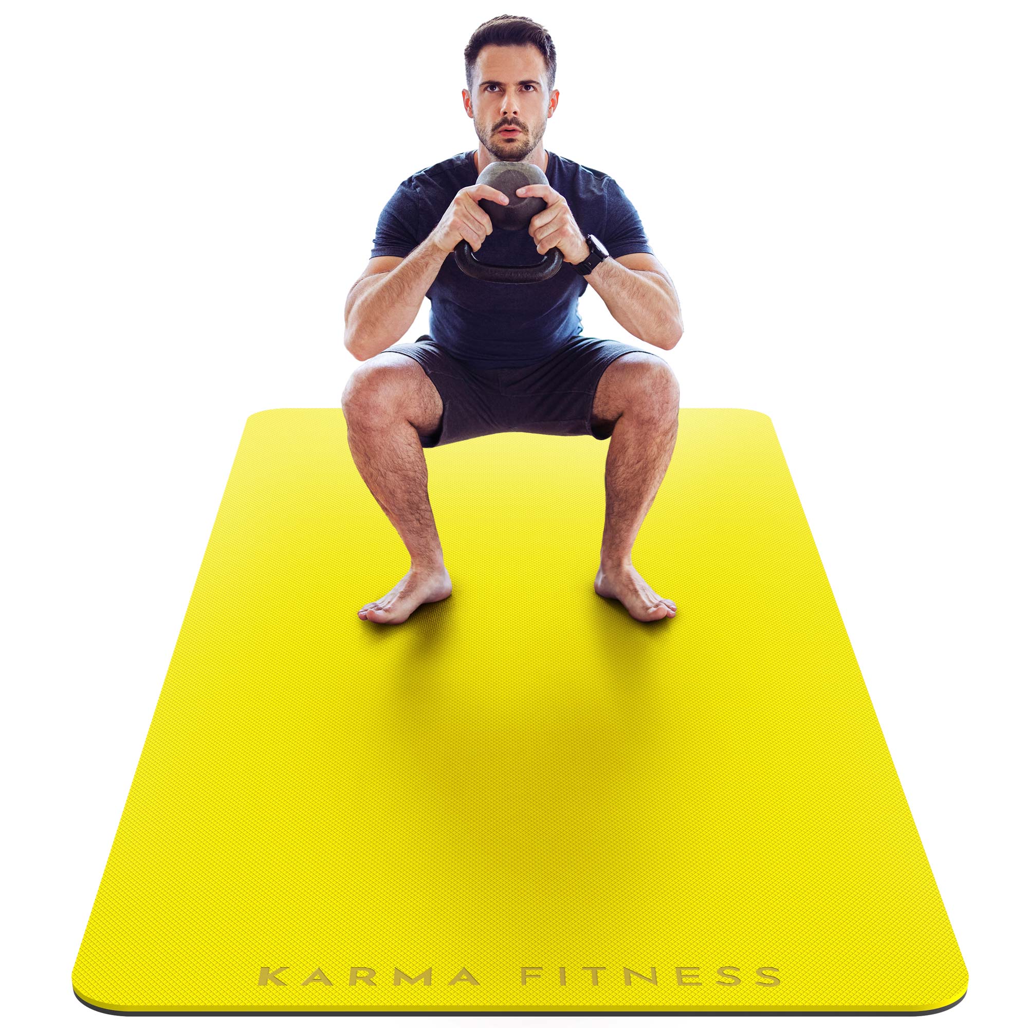 Extra Wide & Thick Exercise Mat — Home Gym Essential