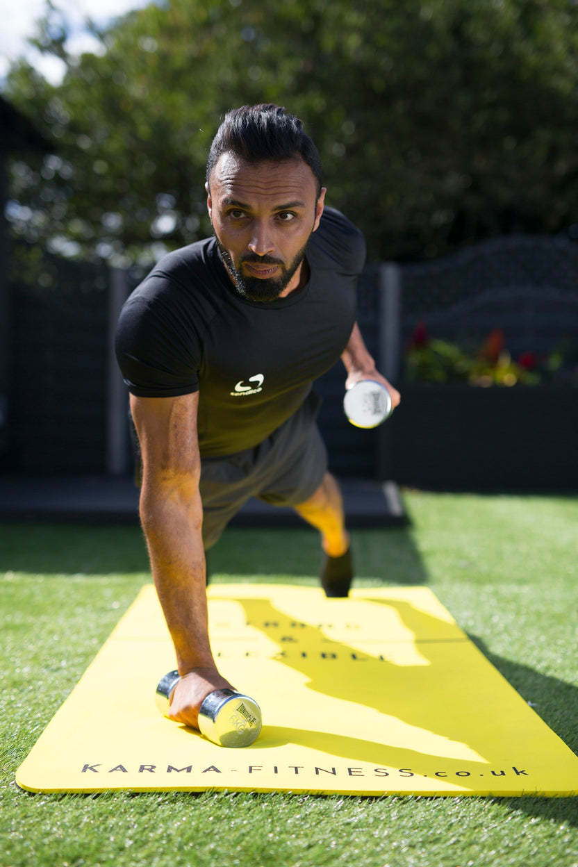 Extra Wide & Thick Exercise Mat — Home Gym Essential