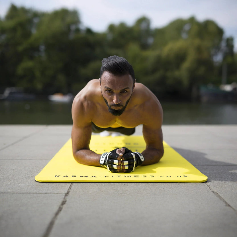 Extra Wide & Thick Exercise Mat — Home Gym Essential