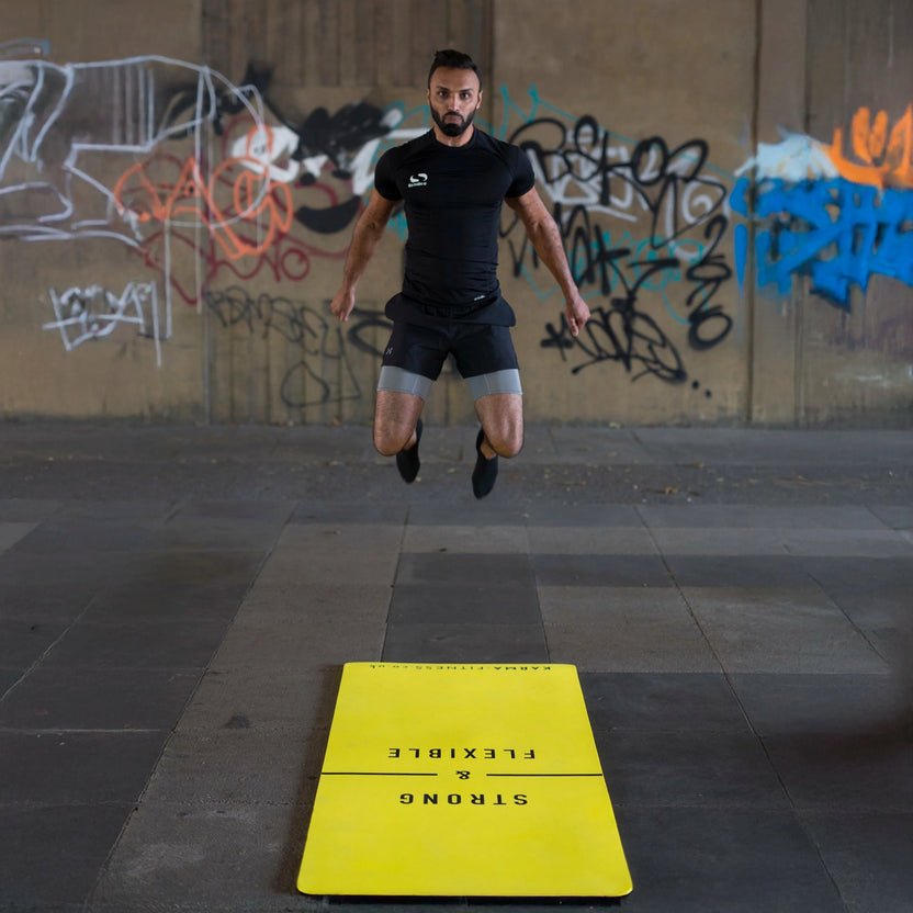 Extra Wide & Thick Exercise Mat — Home Gym Essential