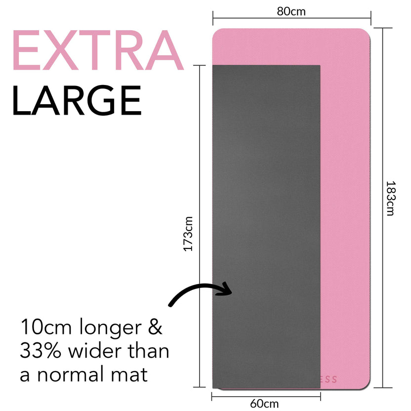 Extra Wide & Thick Exercise Mat — Home Gym Essential